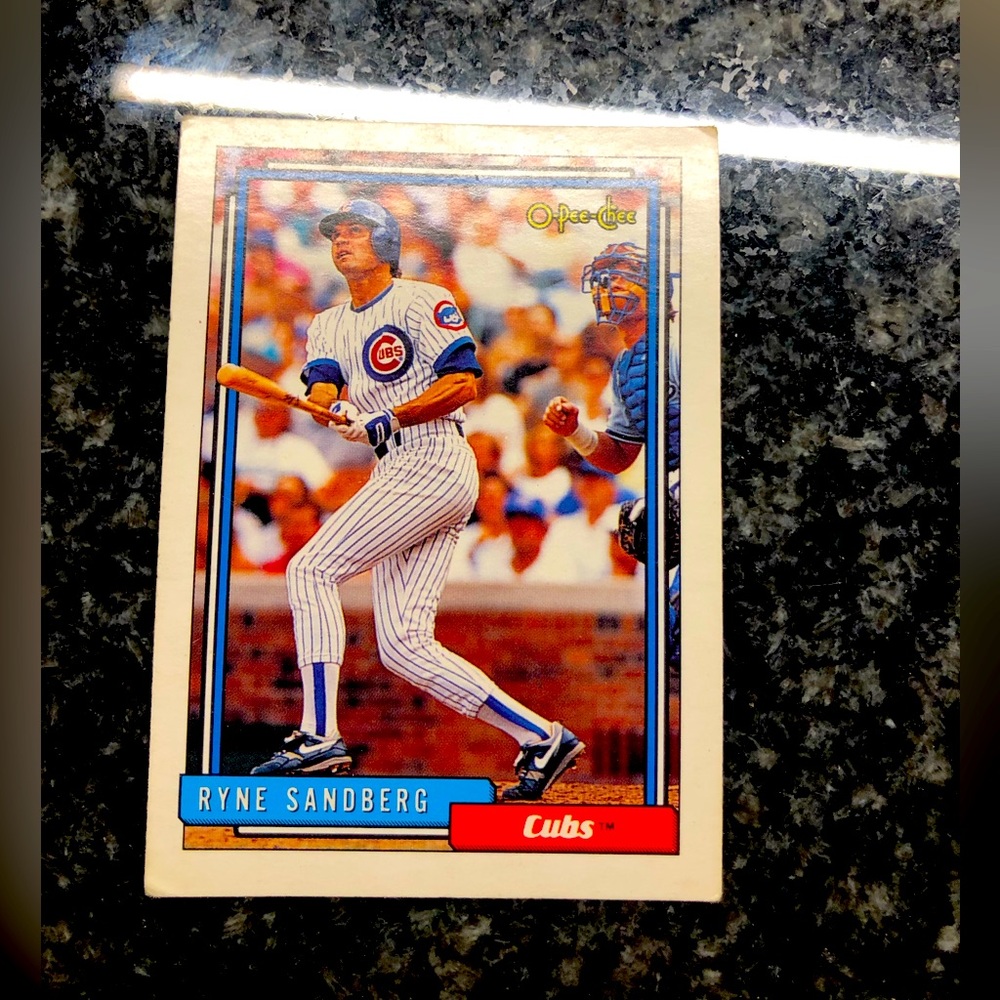 Ryne Sandberg O-Pee-Chee 1992 #110 baseball card!!!